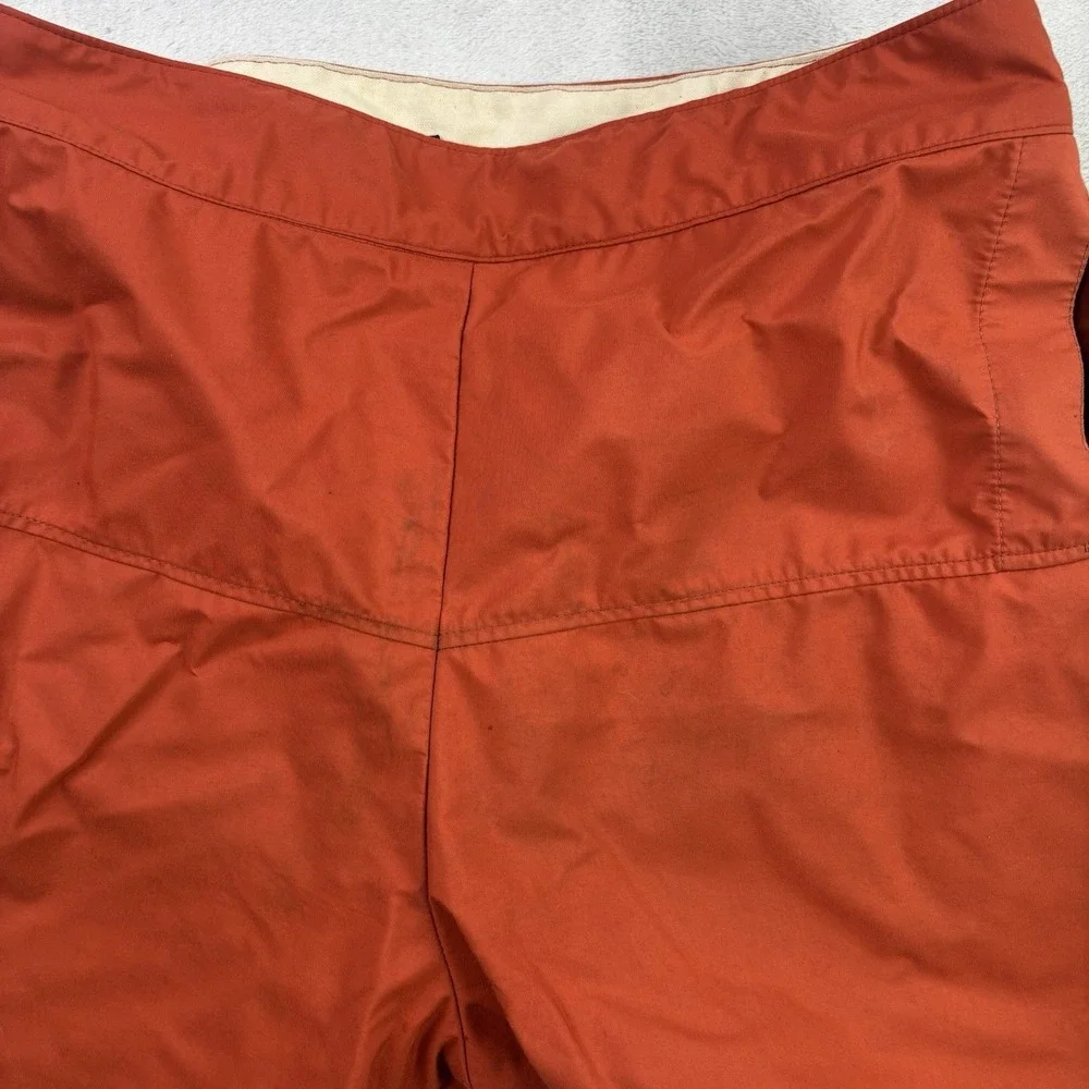 VTG The North Face USA Gore-Tex Orange Snowboarding Pants Liners Men's Large